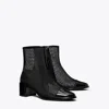 Tory Burch Polka-dot Mesh Cap-toe Ankle Boots In Nero/perfect Black