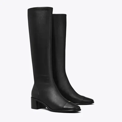 TORY BURCH CAP-TOE KNEE-HIGH BOOT