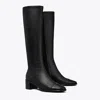 Tory Burch Cap-toe Knee-high Boot In Perfect Black