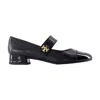 Tory Burch Cap Toe Mary Jane Ballerinas