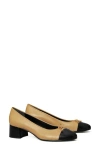 Tory Burch Cap Toe Pump In Multi