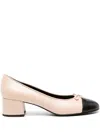 Tory Burch Cap-toe Pump Shoes In Multi