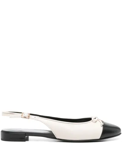 TORY BURCH CAP-TOE SLINGBACK BALLET FLATS