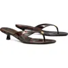 Tory Burch Capri Kitten Heel Thong Sandal