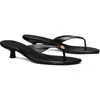 Tory Burch Capri Kitten Heel Thong Sandal In Multi