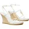 TORY BURCH TORY BURCH CAPRI MILLER ESPADRILLE WEDGE