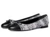 Tory Burch Cap-toe Ballet In Multi