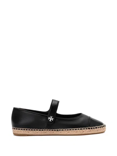 Tory Burch Cap-toe Marry Jane Leather Ballet Flats In Multi