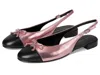 Tory Burch Cap-toe Slingback Ballet In Multi