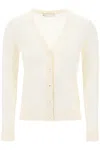 Tory Burch Simone Cardigan In Beige