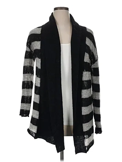 Pre-owned Tory Burch Cardigan Sweater In Black