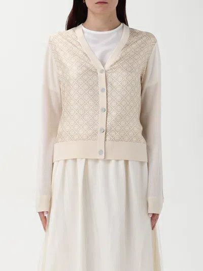 Tory Burch Cardigan  Woman Color Beige