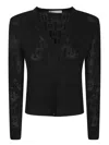 Tory Burch Cardigans In Black