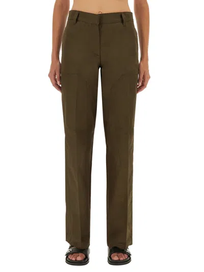 Tory Burch Cargo Pants In Brown