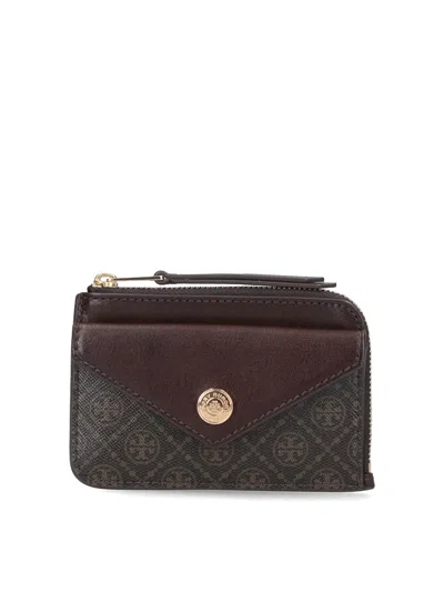 Tory Burch Card Holder In Brown