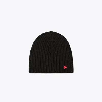 Tory Burch Cashmere Beanie In Black