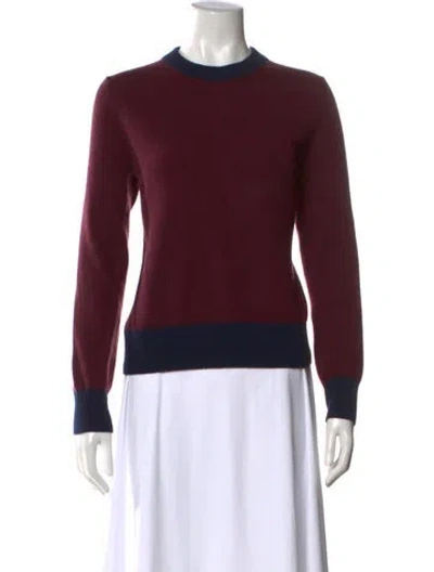 Pre-owned Tory Burch Cashmere Crew Neck Sweater