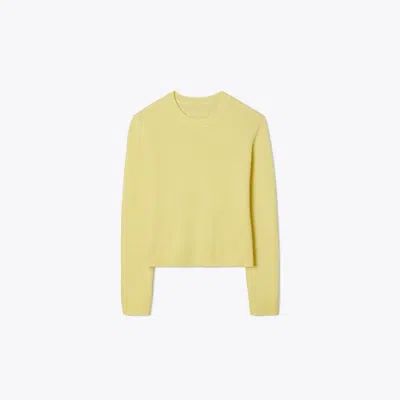 Tory Burch Cashmere Silk Sweater In Nude