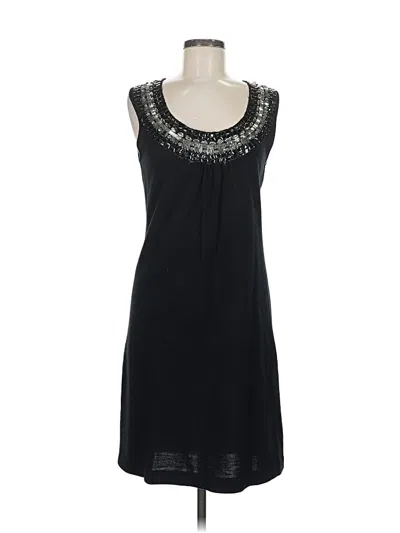 Pre-owned Tory Burch Casual Dress In Black