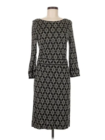 Pre-owned Tory Burch Casual Dress In Black