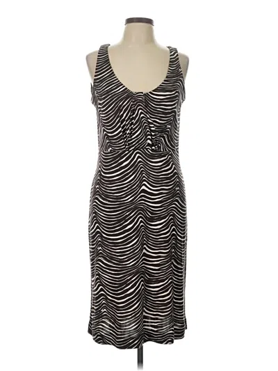 Pre-owned Tory Burch Casual Dress In Black