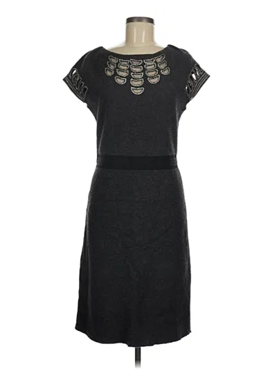 Pre-owned Tory Burch Casual Dress In Black