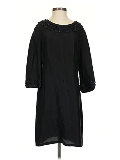 Pre-owned Tory Burch Casual Dress In Black
