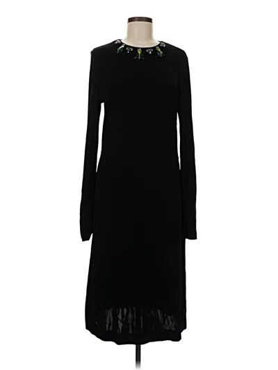 Pre-owned Tory Burch Casual Dress In Black