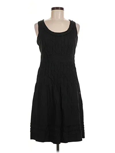 Pre-owned Tory Burch Casual Dress In Black