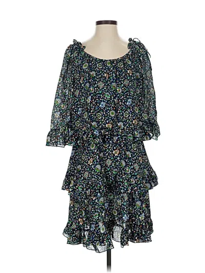 Pre-owned Tory Burch Casual Dress In Blue