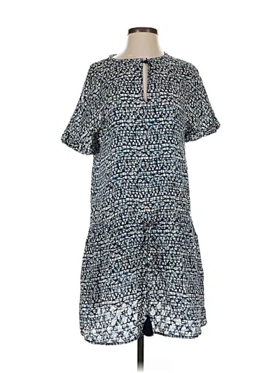 Pre-owned Tory Burch Casual Dress In Blue
