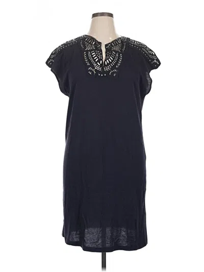 Pre-owned Tory Burch Casual Dress In Blue