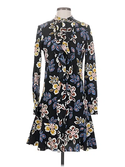 Pre-owned Tory Burch Casual Dress In Blue