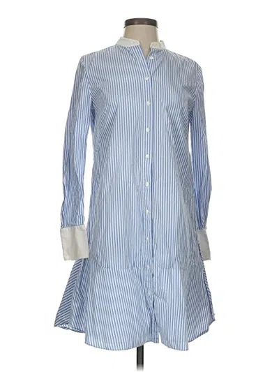 Pre-owned Tory Burch Casual Dress In Blue
