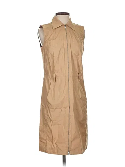 Pre-owned Tory Burch Casual Dress In Brown