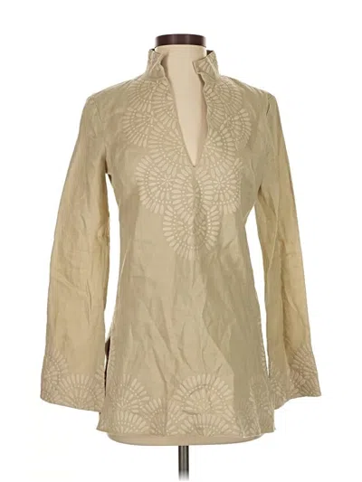 Pre-owned Tory Burch Casual Dress In Brown