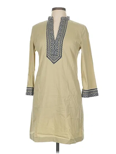 Pre-owned Tory Burch Casual Dress In Brown