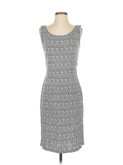 Pre-owned Tory Burch Casual Dress In Gray