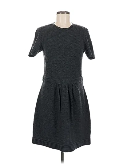 Pre-owned Tory Burch Casual Dress In Gray