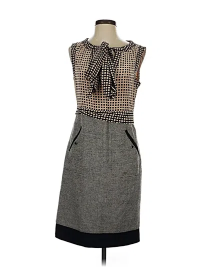 Pre-owned Tory Burch Casual Dress In Gray