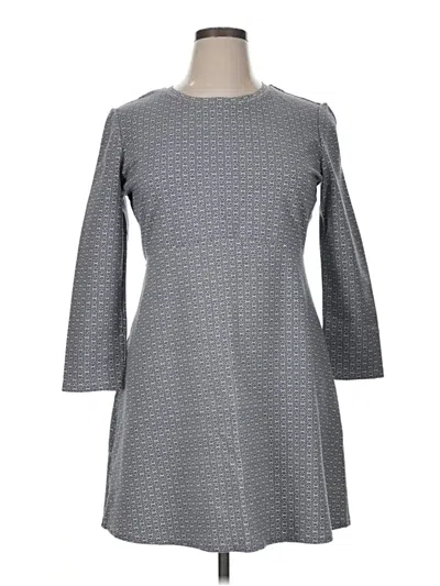 Pre-owned Tory Burch Casual Dress In Gray