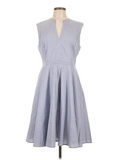 Pre-owned Tory Burch Casual Dress In Gray