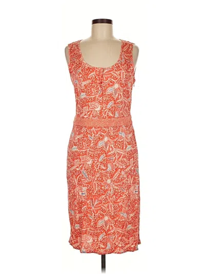 Tory Burch Casual Dress In Orange