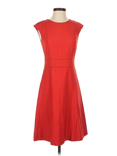 Pre-owned Tory Burch Casual Dress In Red