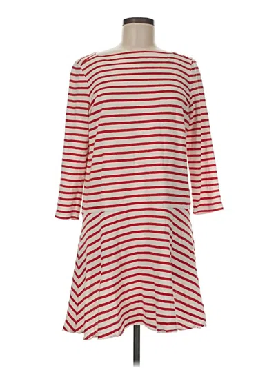 Pre-owned Tory Burch Casual Dress In Red
