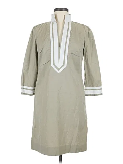 Pre-owned Tory Burch Casual Dress In Tan