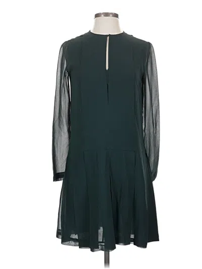 Pre-owned Tory Burch Casual Dress In Teal