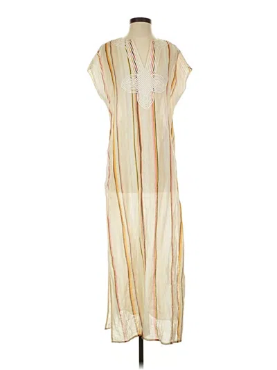 Pre-owned Tory Burch Casual Dress In White