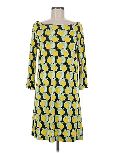Pre-owned Tory Burch Casual Dress In Yellow