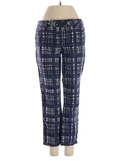 Pre-owned Tory Burch Casual Pants In Blue